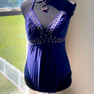Beach Native One Piece Bathing Suit.